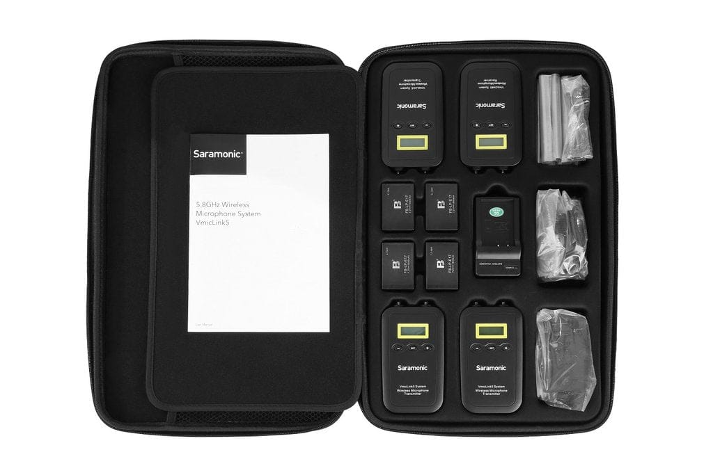 Saramonic Saramonic VMICLINK5 5.8GHz SHF Wireless Lavalier Microphone System