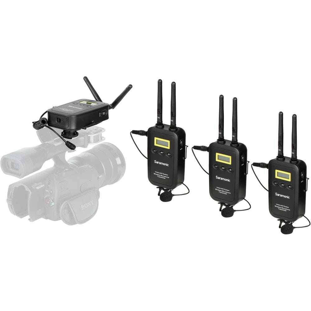 Saramonic Saramonic VMICLINK5 5.8GHz SHF Wireless Lavalier Microphone System