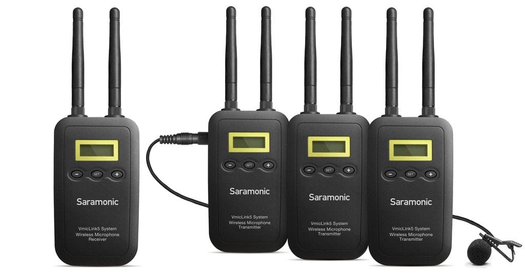 Saramonic Saramonic VMICLINK5 5.8GHz SHF Wireless Lavalier Microphone System