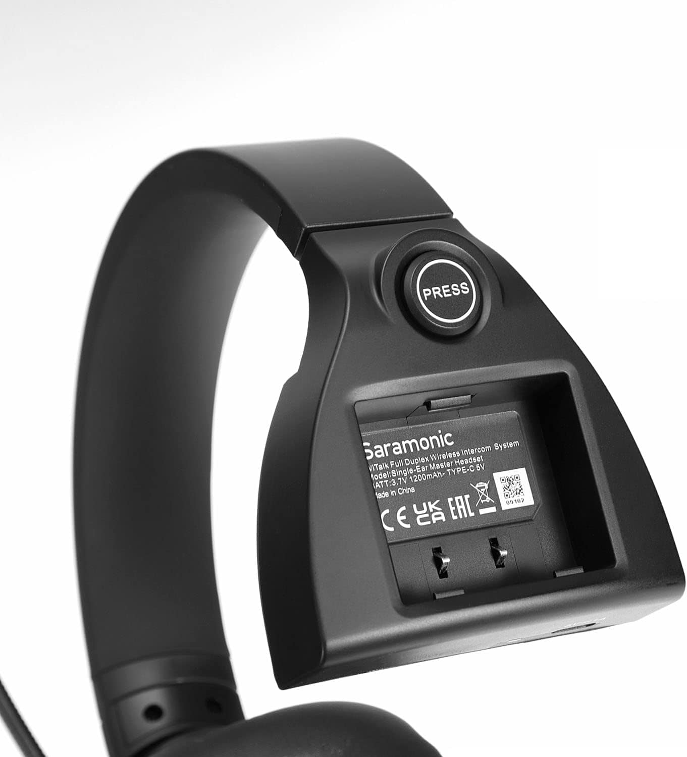 Saramonic Saramonic WiTalk-SMH Full-Duplex Wireless Intercom Single-Ear Master Headset (1.9 GHz)