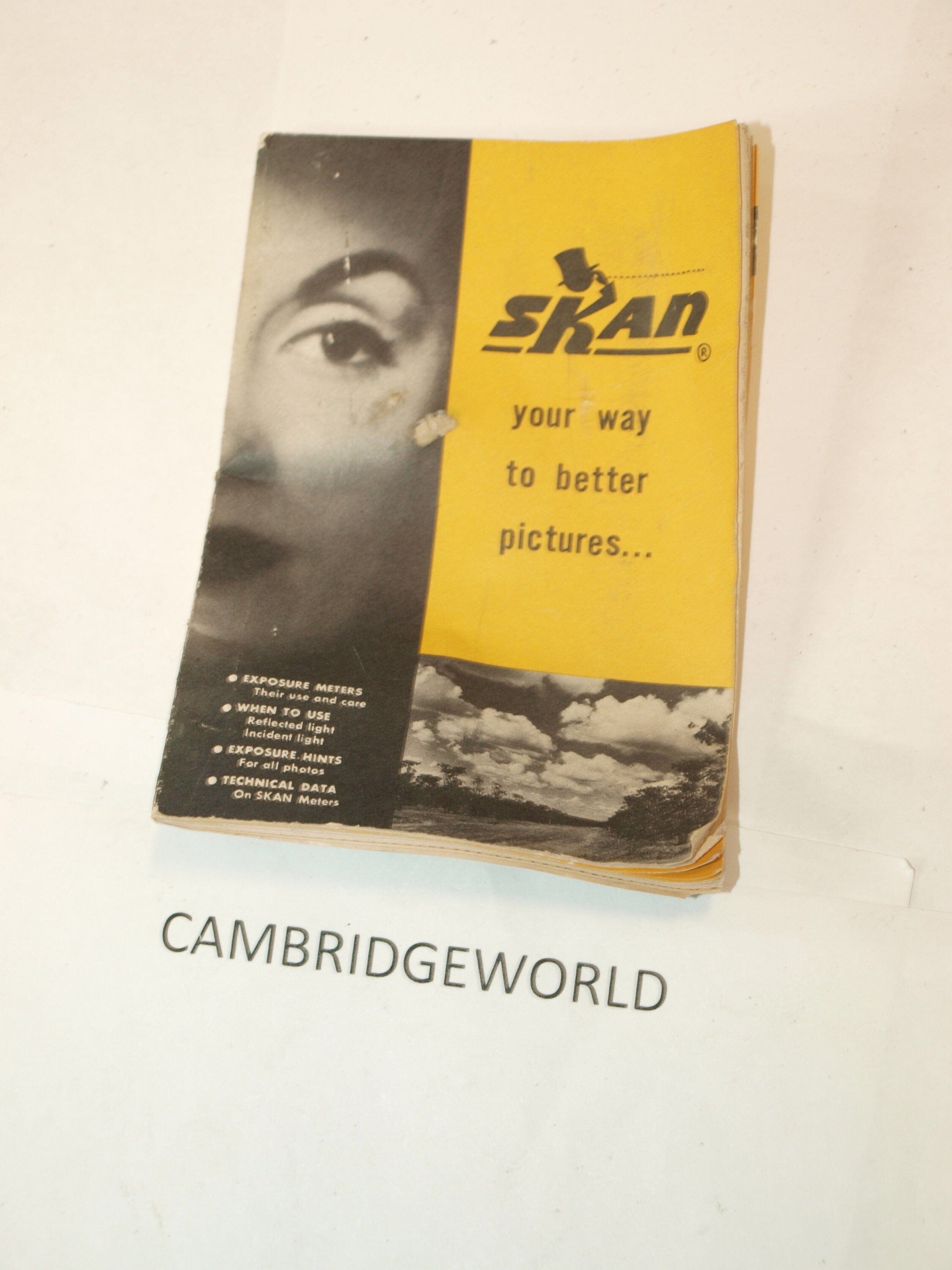 Skan OLD SKAN booklet for "your way to better pictures"