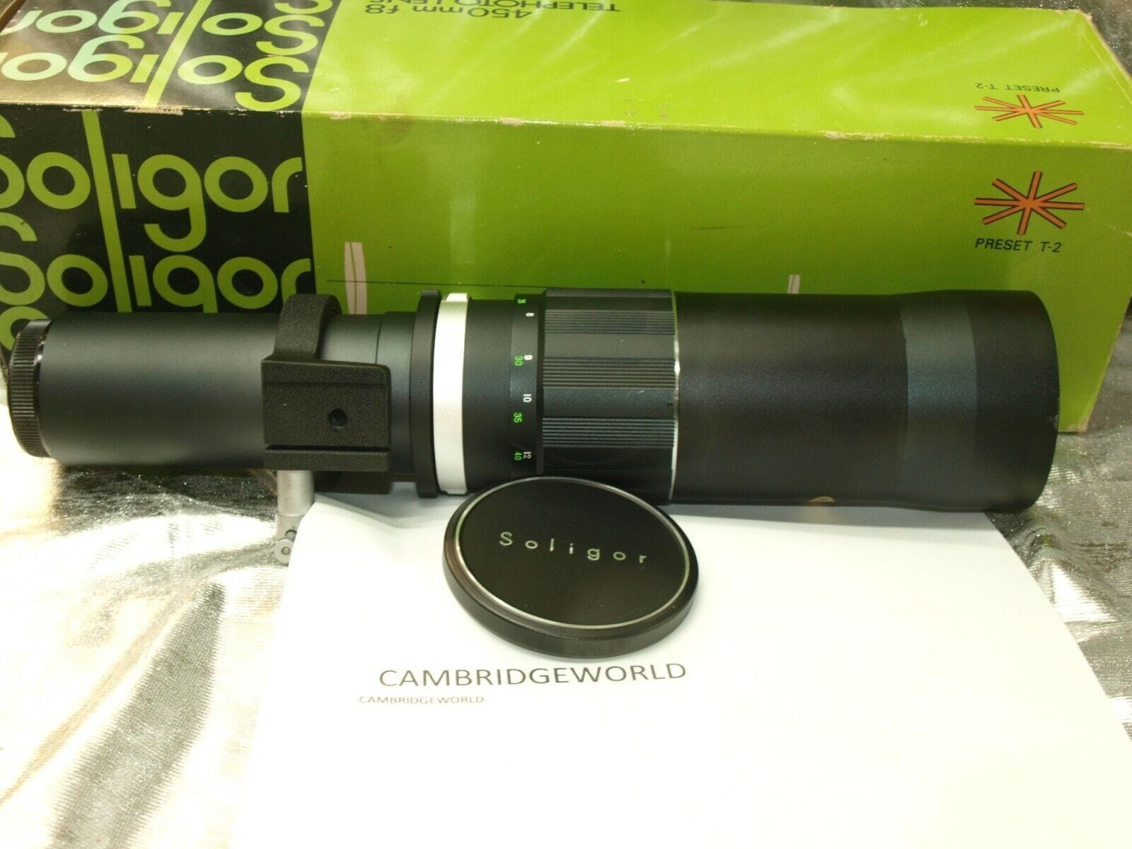 Soligor Cameras & Photo:Lenses & Filters:Lenses 450mm F8.0 PRESET SOLIGOR PRIME TELEPHOTO  LENS for DSLR SLR MIRRORLESS CAMERAS