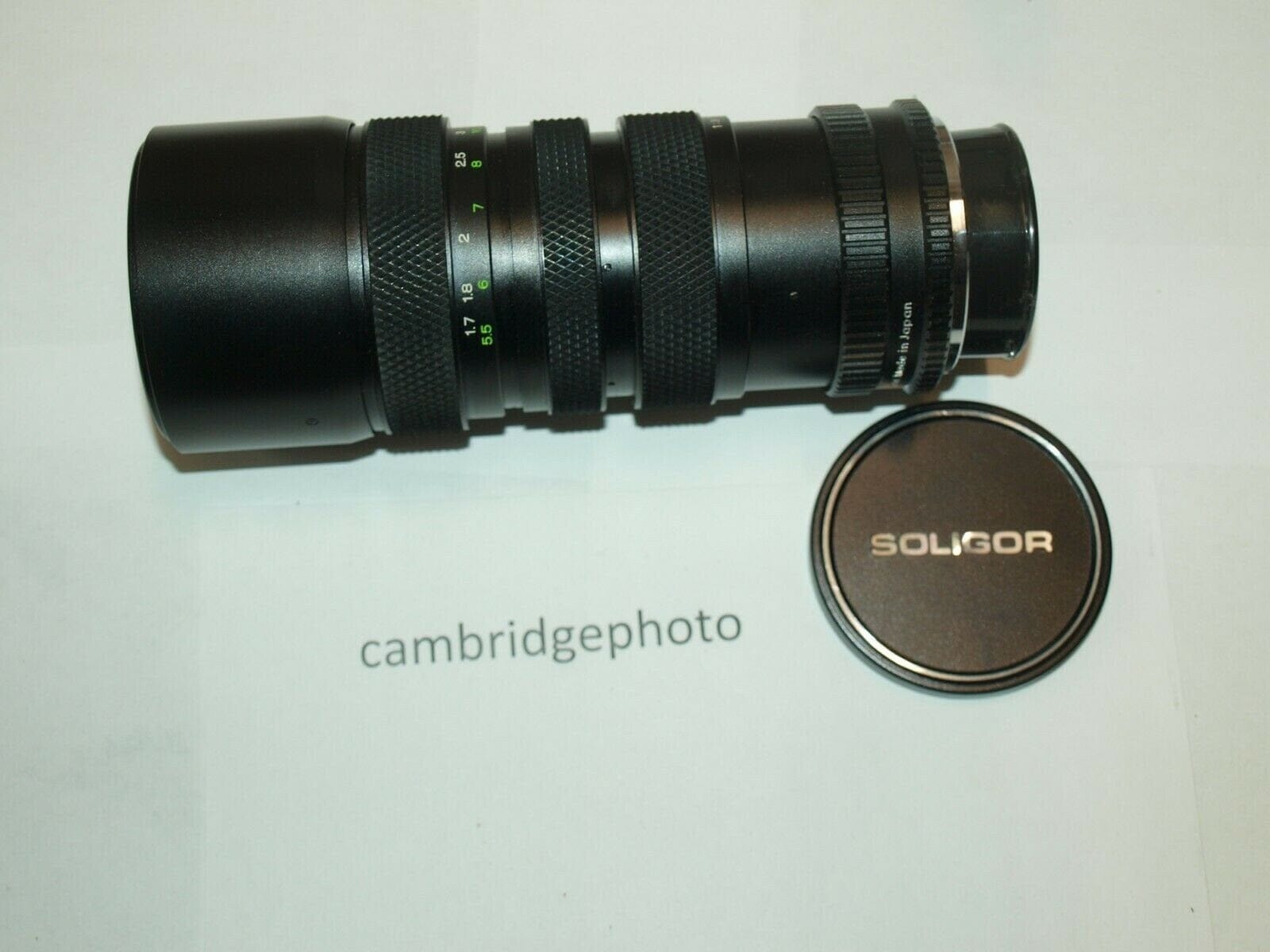 Soligor NEW 85-205mm soligor zoom lens for Minolta