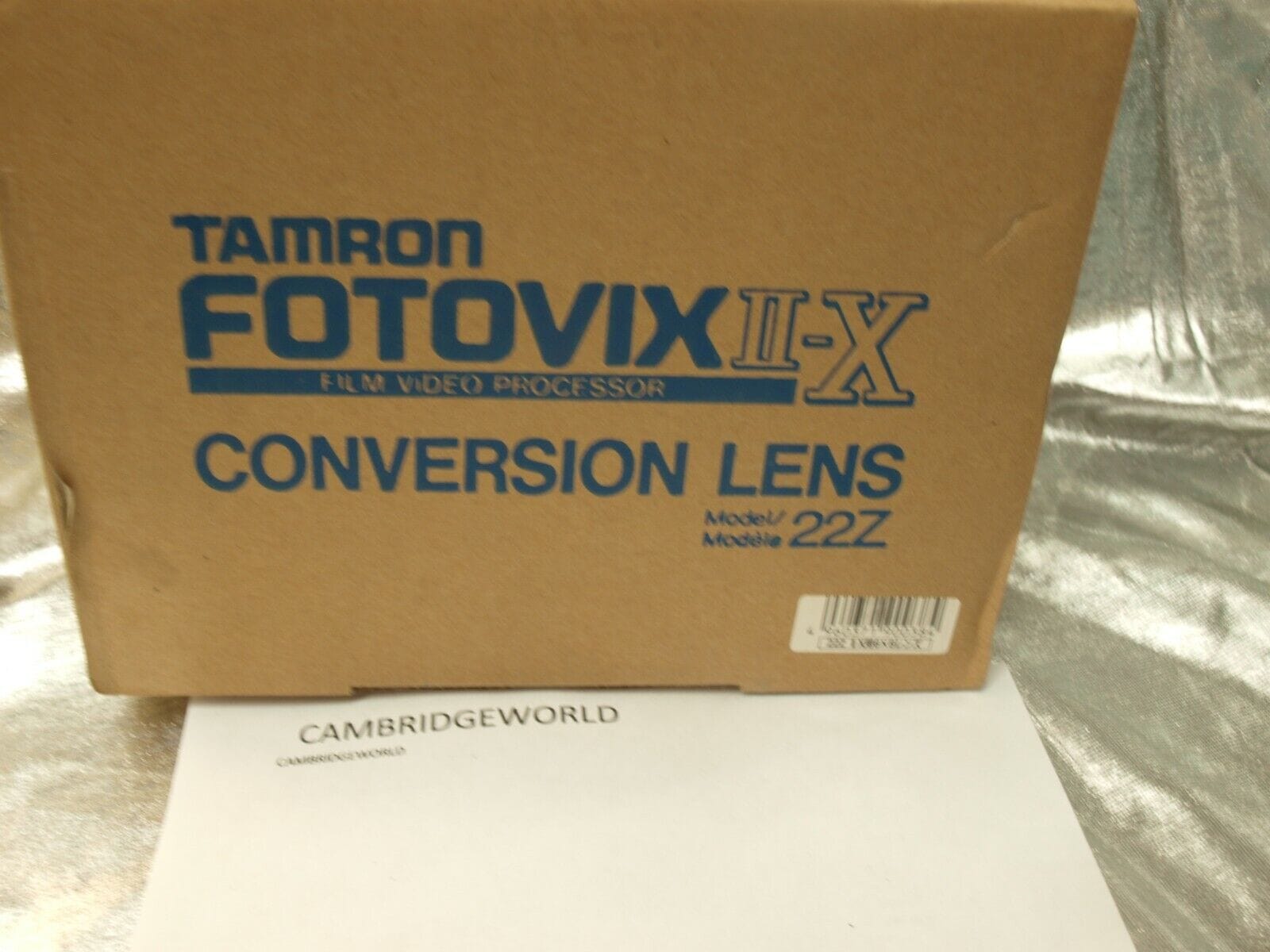 Tamron Cameras & Photo:Film Photography:Slide & Movie Projection:Other Slide & Movie Projection Tamron 22Z Conversion Lens 35mm For Fotovix II-X with Box NEW OLD STOCK