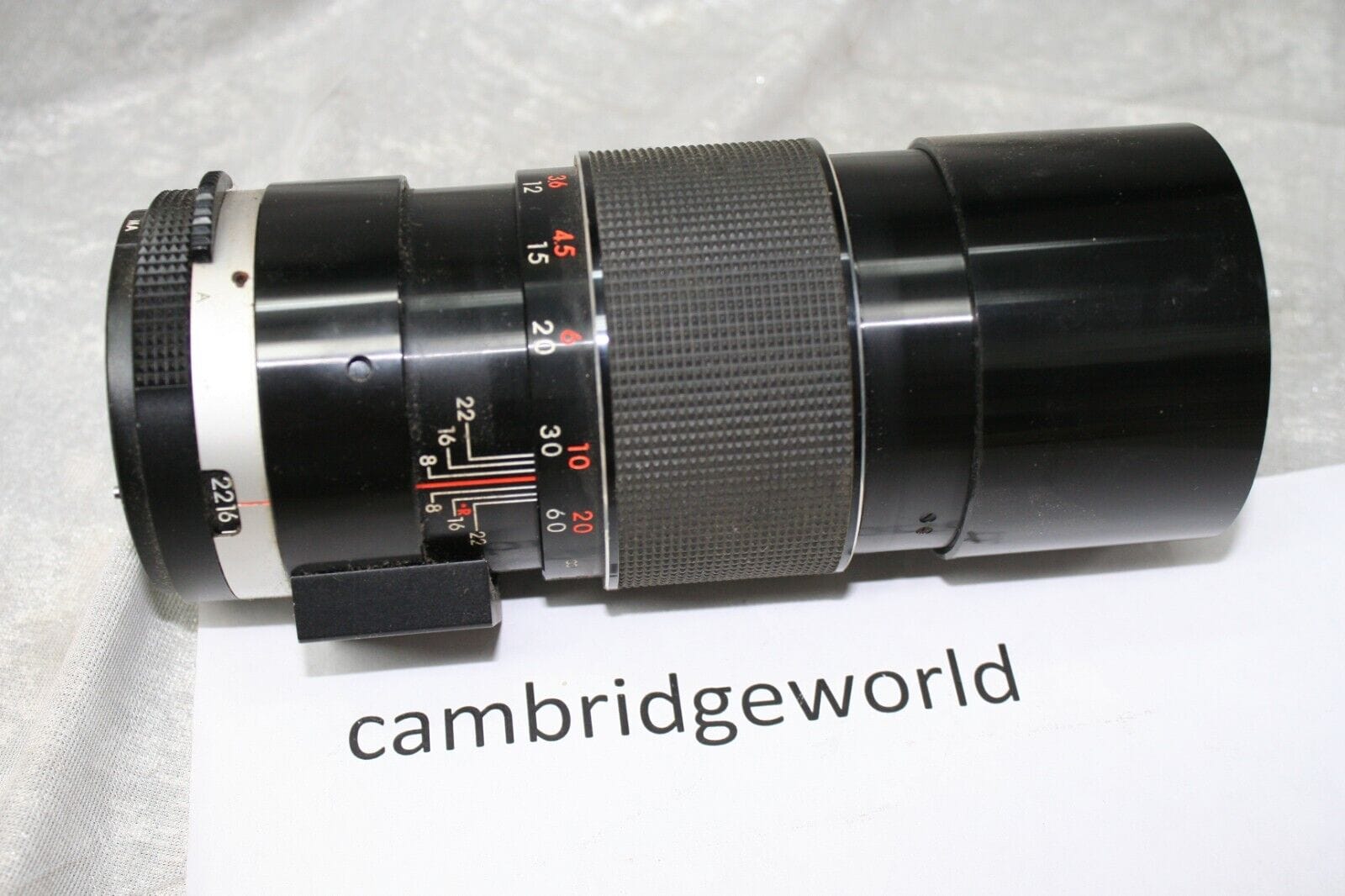 Tamron Cameras & Photo:Lenses & Filters:Lenses 200mm F3.5 TAMRON AUTO ADAPTAMATIC TELEPHOTO LENS DEMO MODEL VERY OLD STOCK