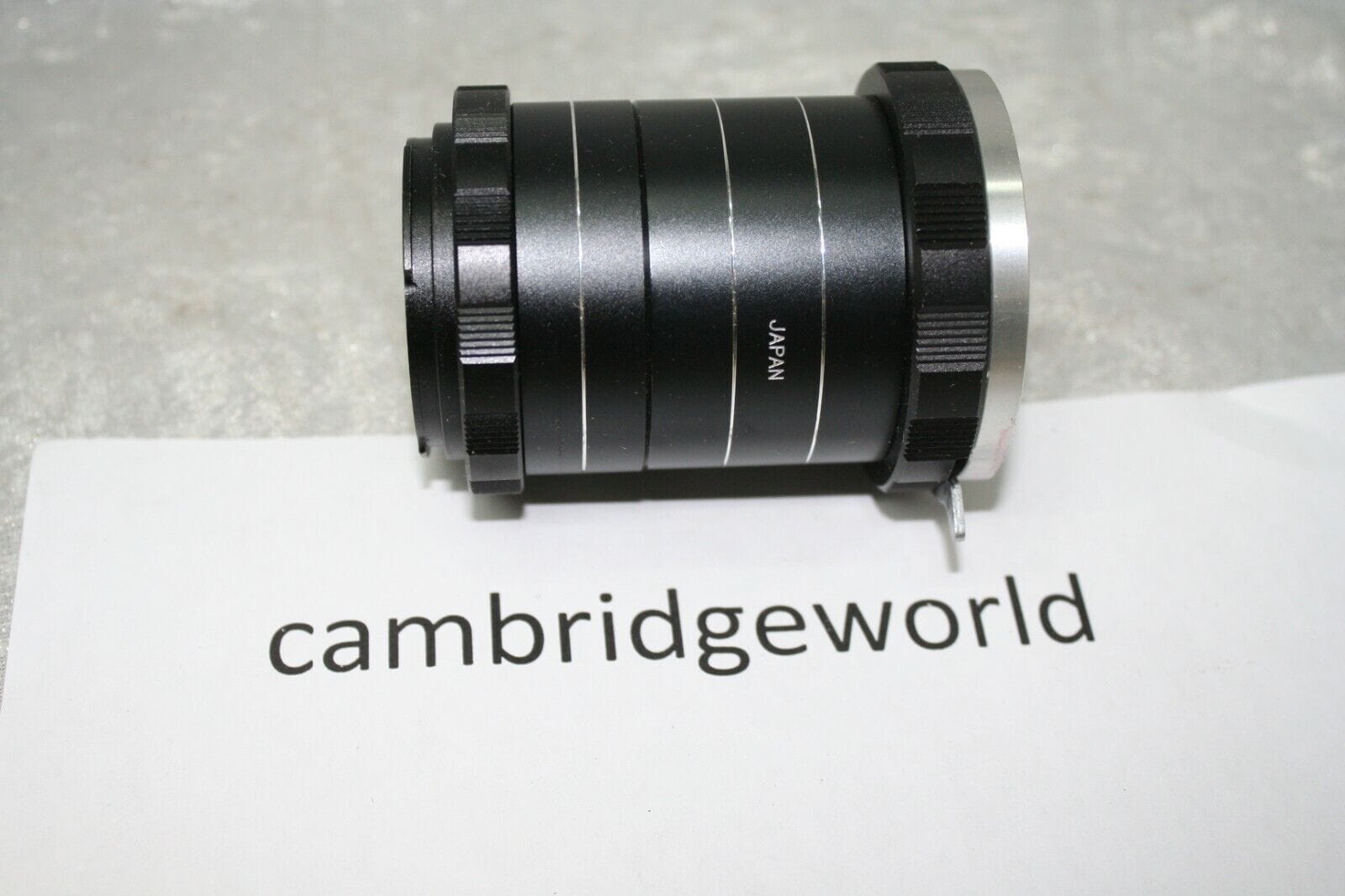 TELESAR Cameras & Photo:Lenses & Filters:Lens Adapters, Mounts & Tubes SET of 5 PIECE METAL EXTENSION TUBE SET NEW for MINOLTA MANUAL FOCUS CAMERAS