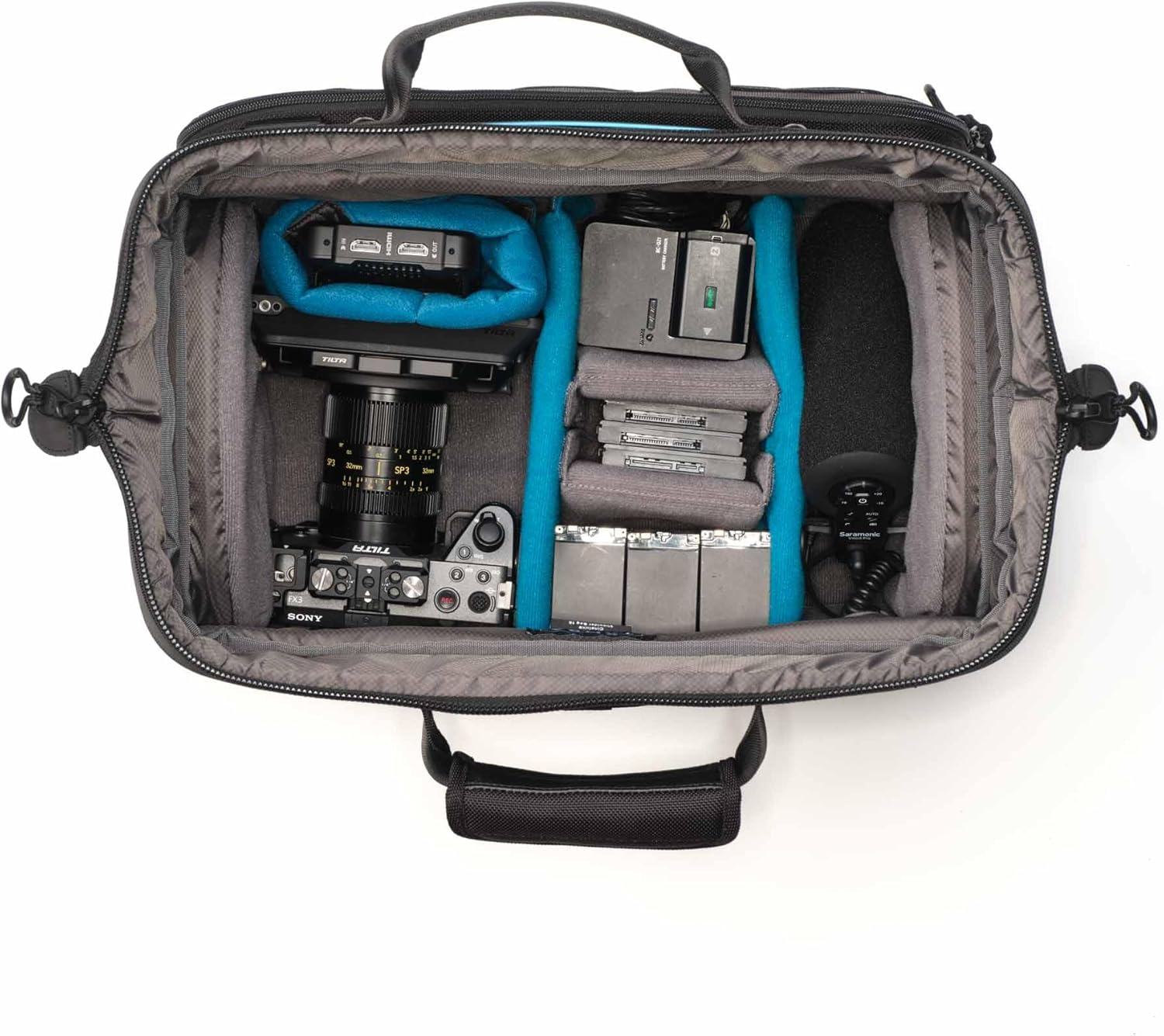 Tenba Tenba Cineluxe V2 Shoulder Bag 16 (Black, 18L) (637-523)