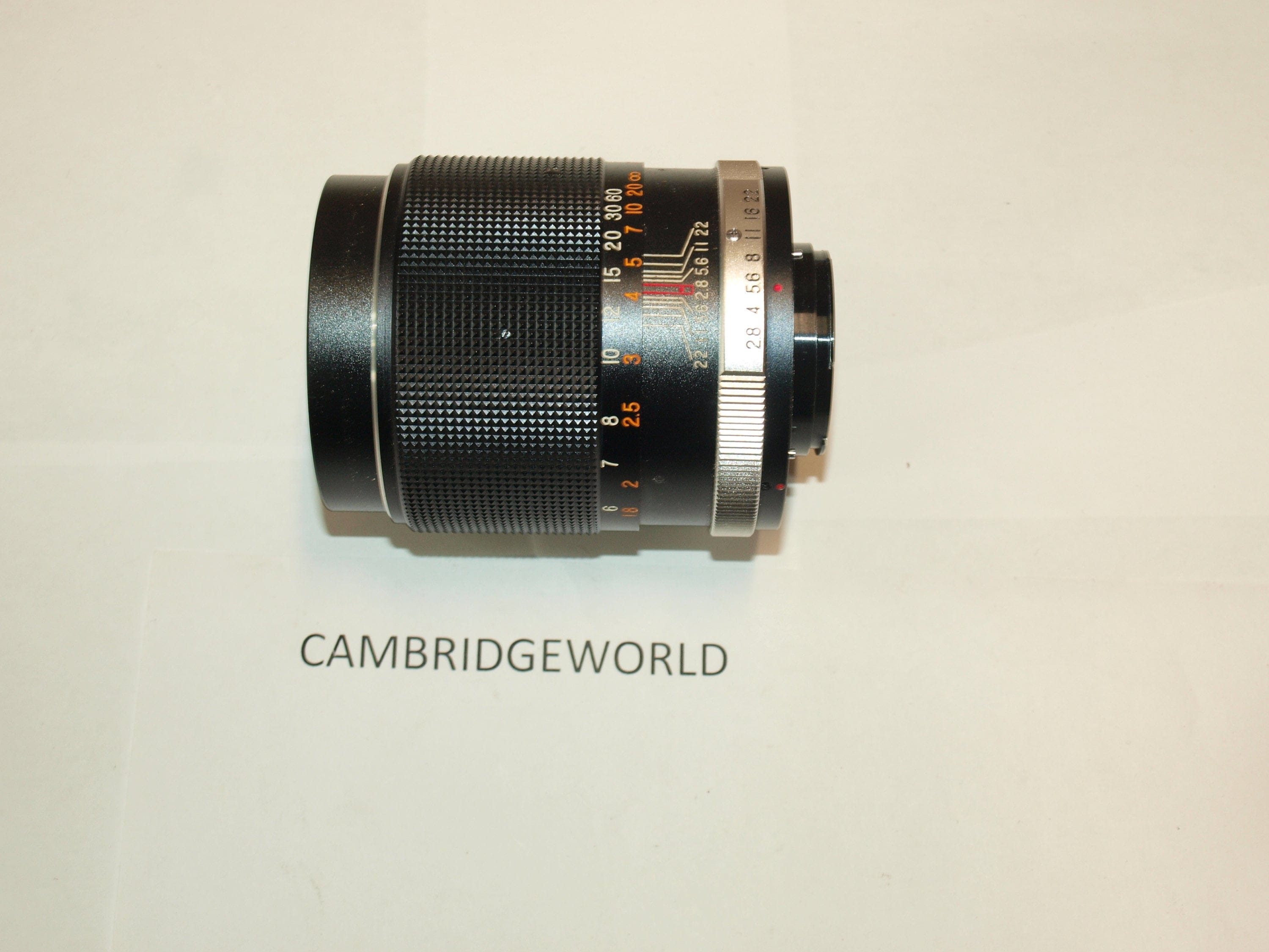 Topcon NEW old stock 135mm f2.8 auto telephoto lens for Topcon RE Super D series cameras