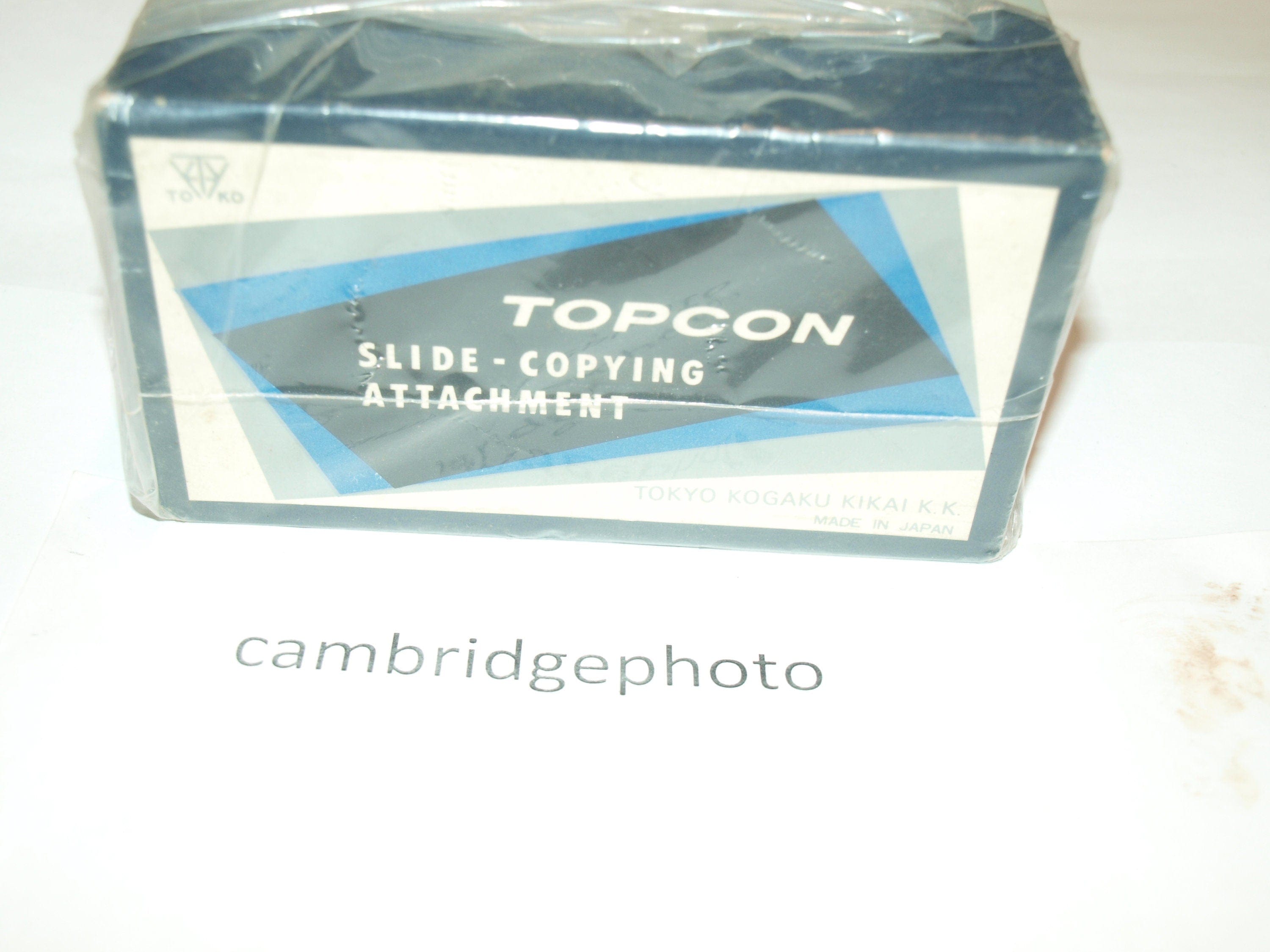 Topcon NEW old stock Topcon brand slide copy attachment adapter