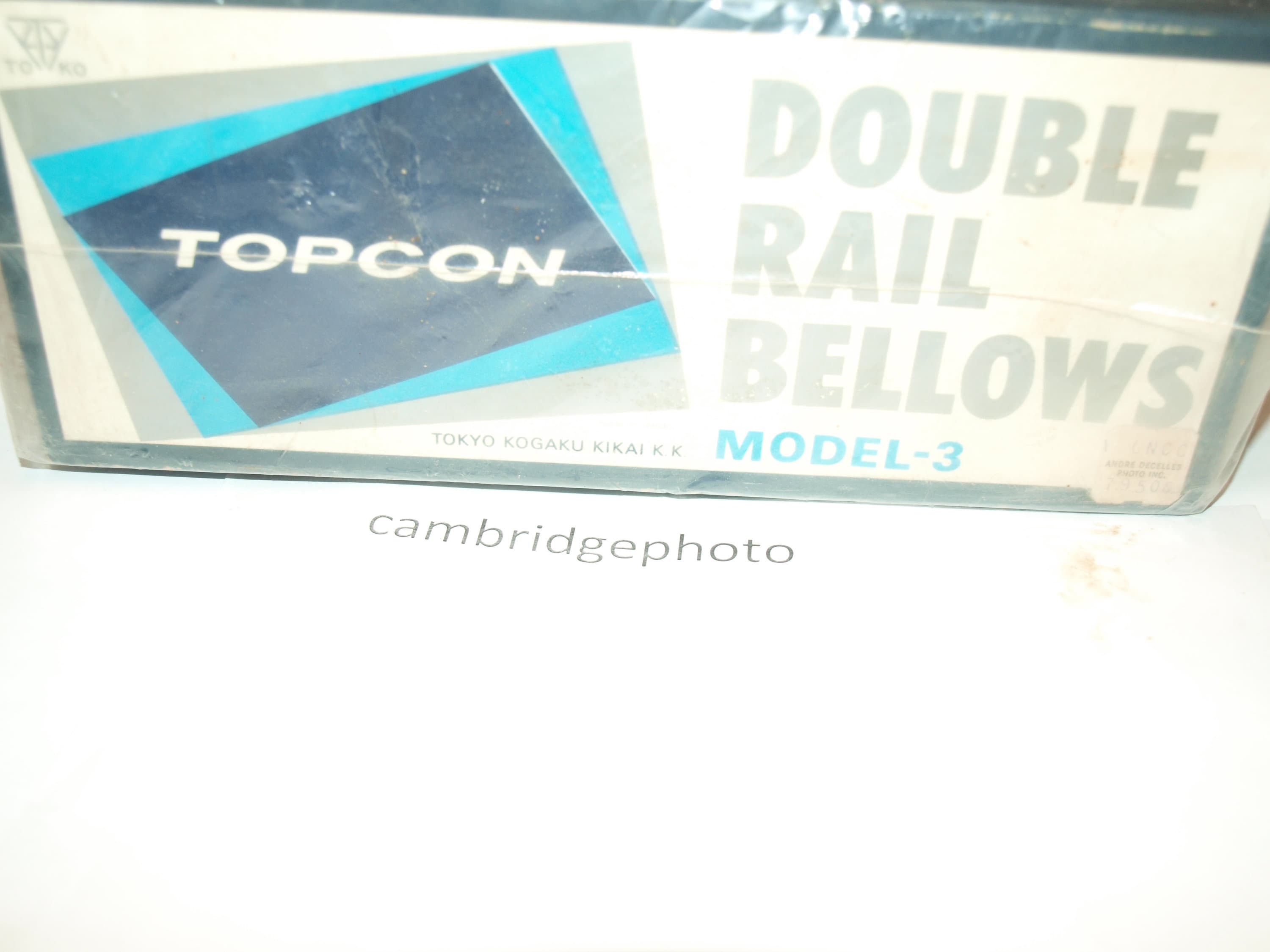 Topcon NEW old stock Topcon Double track macro bellows in original  factory box