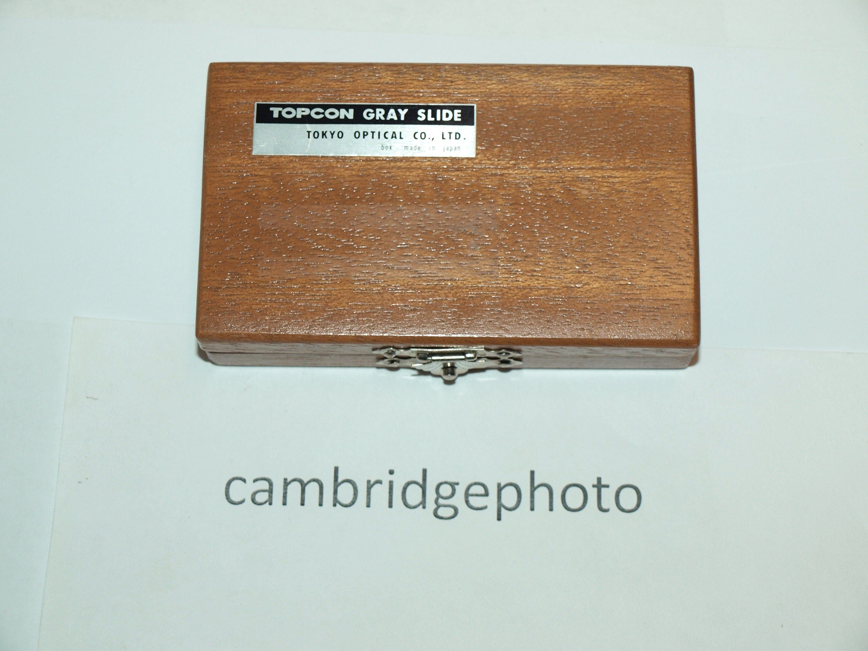 Topcon NEW old stock Topcon Gray Slide in original topcon case