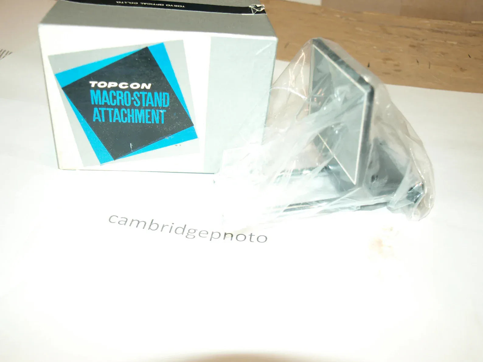 Topcon NEW old stock Topcon Macro stand in original  factory box