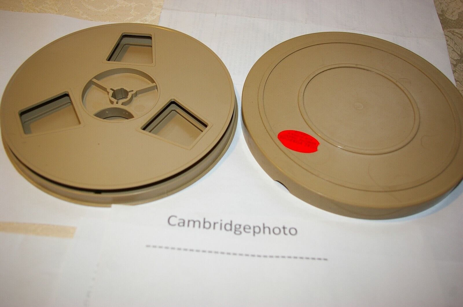 Unbranded Cameras & Photo:Film Photography:Movie Editing Equipment 200ft SUPER 8 METAL MOVIE REEL with CASE NEW OLD STOCK