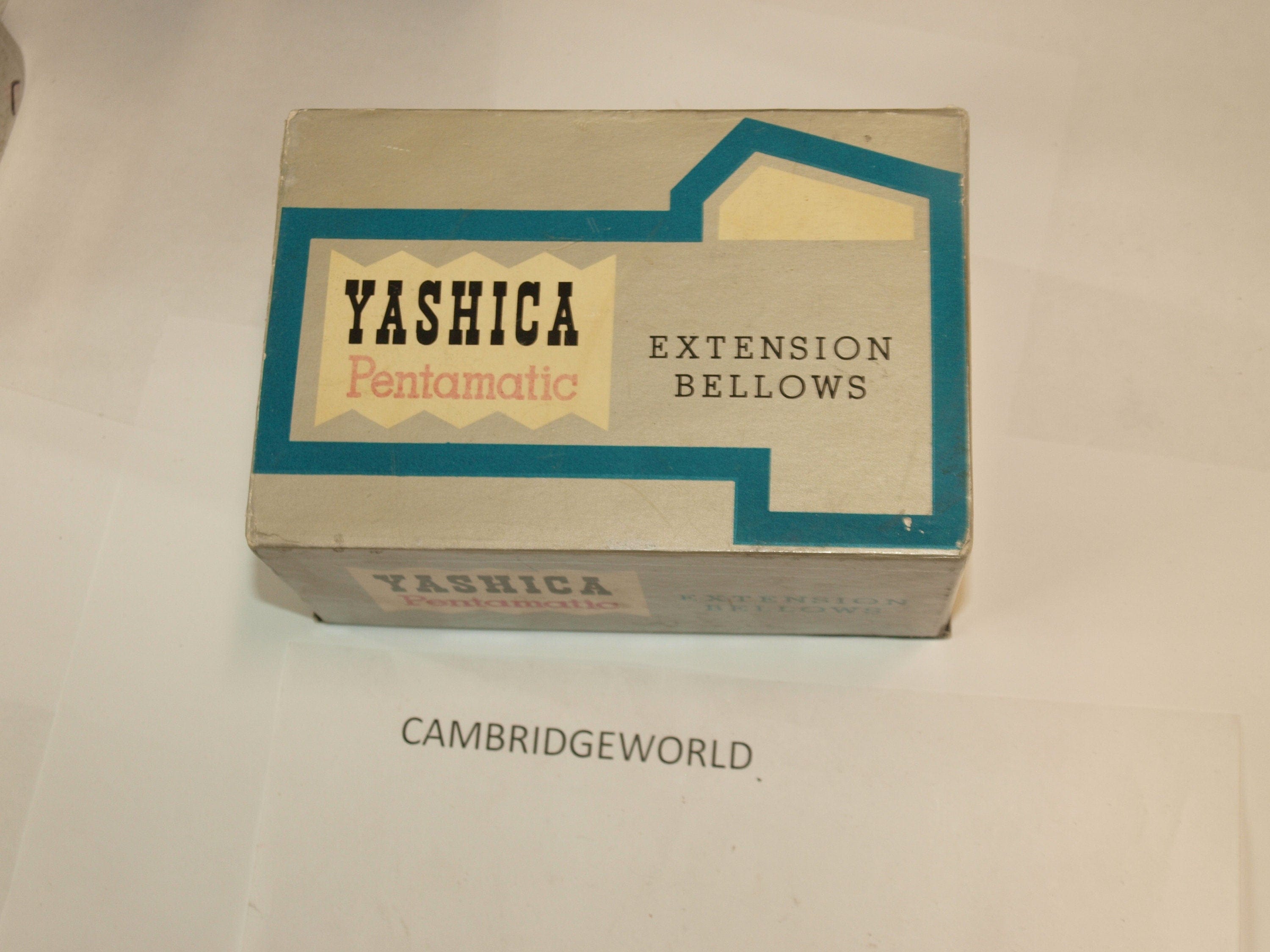 Yashica NEW very old stock Yashica Pentamatic folding extension bellows in original box